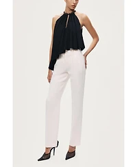 Nocturne Women's Embellished Halter Blouse