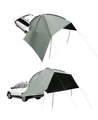 Gouun 10 x 7 ft Vehicle Side Awning with UV50 Plus Sun Protection
