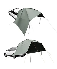 Gouun 10 x 7 ft Vehicle Side Awning with UV50 Plus Sun Protection