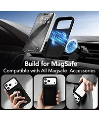Gonez Magnetic for iPhone 17 Pro Max Case, Compatible with MagSafe, Liquid Silicone Anti-Scratch Shockproof Protective Phone Case
