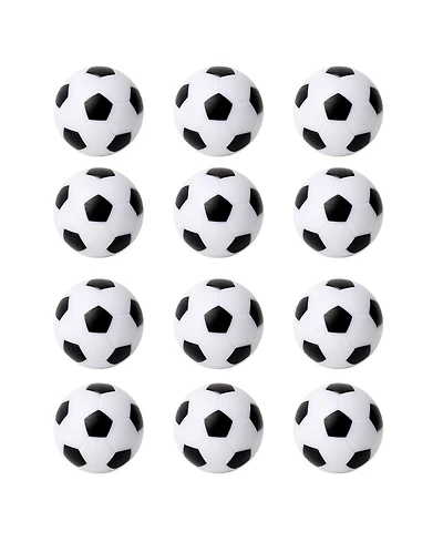 Gse Games & Sports Expert Foosball Table Replacement Balls, 36mm(1.42") Tabletop Soccer Football Pack - White