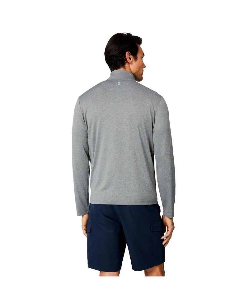 Free Country Men's Tech Double Face Quarter Zip Shirt