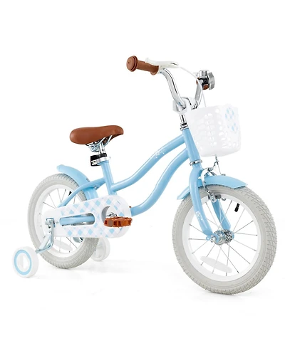 Slickblue Kids Bicycle with Adjustable Seat and Handlebar