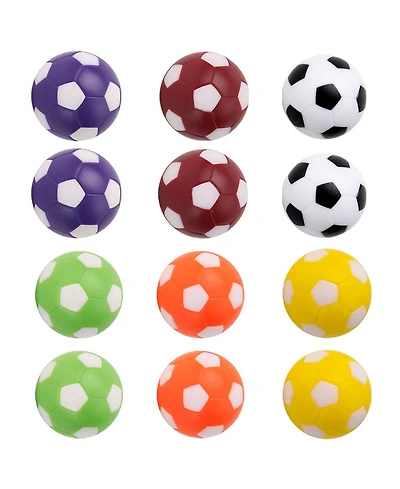 Gse Games & Sports Expert Foosball Table Replacement Balls, 36mm(1.42") Tabletop Soccer Football Pack