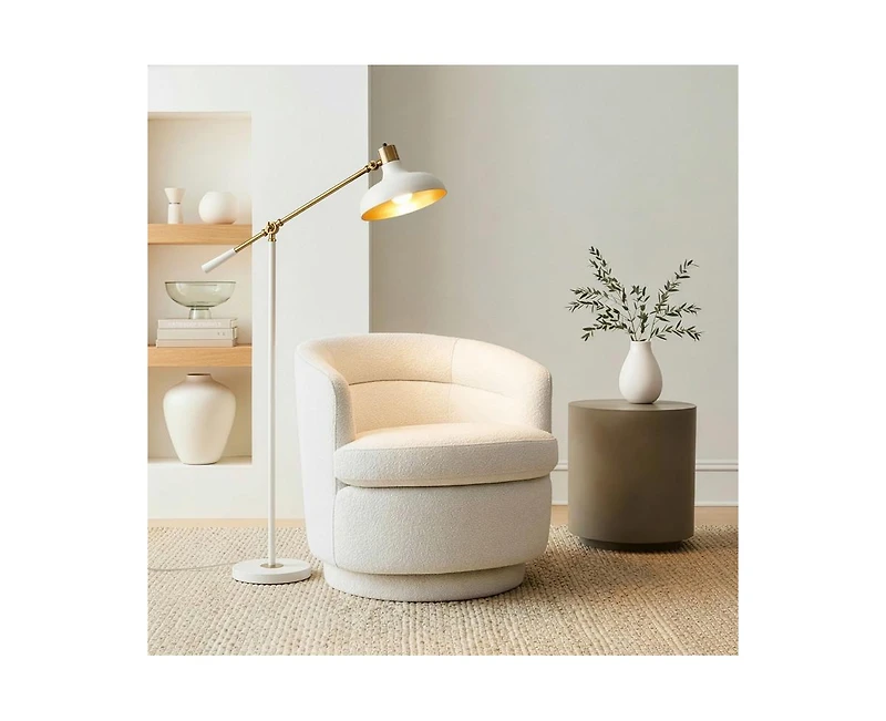 Wyatt 60" Led Floor Lamp with Adjustable Head