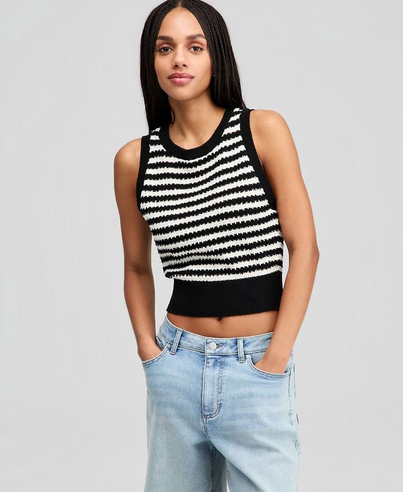 And Now This Women's Striped Sweater Tank Top, Macy's Exclusive