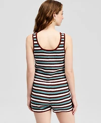 And Now This Women's Crochet Striped Tank Top, Macy's Exclusive