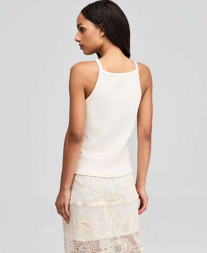 And Now This Women's High-Neck Sleeveless Tank Top, Macy's Exclusive