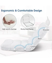 Sugift 14-Position Adjustable Cushioned Floor Chair
