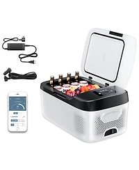 Mecale 16 Quart Portable Car Freezer with App Control 60W for Camping