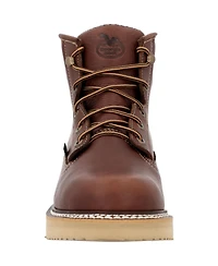 Georgia Boot Men's Usa-Made Wedge Spr Leather Work