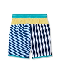 Lands' End Big Boys Husky Chlorine Resistant Stretch Hydroliner Sport Swim Trunks