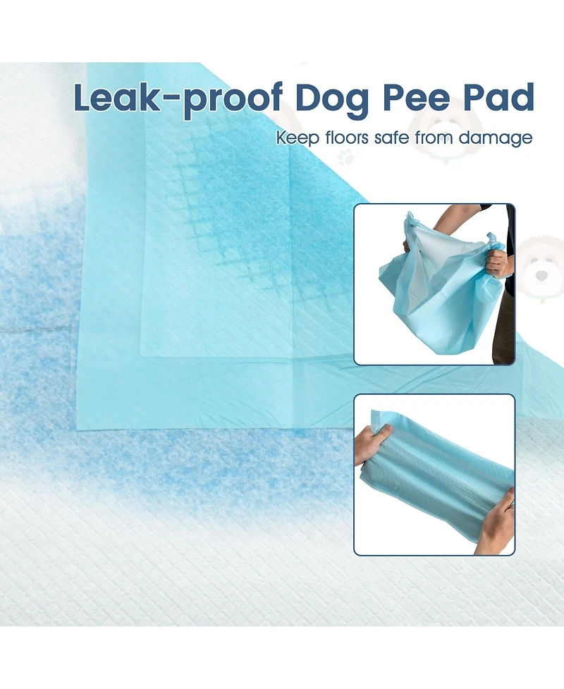Cozito Puppy Pads 150 Count 24x36 in 6 Layer Leak Proof