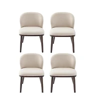 gaomon Dining Chairs Set of,Modern Upholstered Kitchen Chairs with Ergonomic Back Support,265lbs Capacity Dining Room Chairs