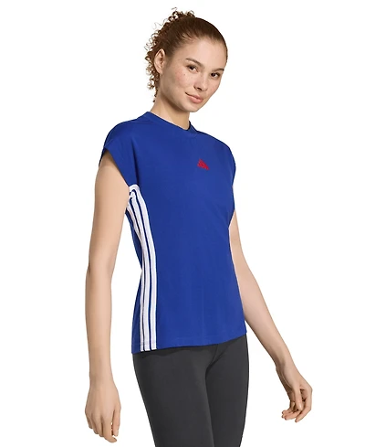 adidas Women's 3-Stripes Single Jersey