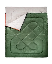 Gnuadz 40degree(s)F Cold Weather Two-Person Camping Sleeping Bag Camping Outdoor Recreation Gear