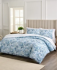 Waverly Hayden Microfiber Percale 3-Pc. Comforter Set