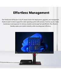 Lenovo ThinkCentre M70q Mff Desktop Intel Core i3 32GB Ram Intel Uhd Graphics 1TB Ssd Storage Windows 11 Pro