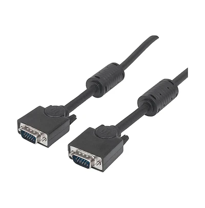 Manhattan 10 Ft. Svga HD15 Male to Male Monitor Cable