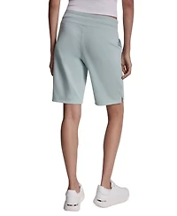 Dkny Sport Women's Embroidered Logo Bermuda Shorts
