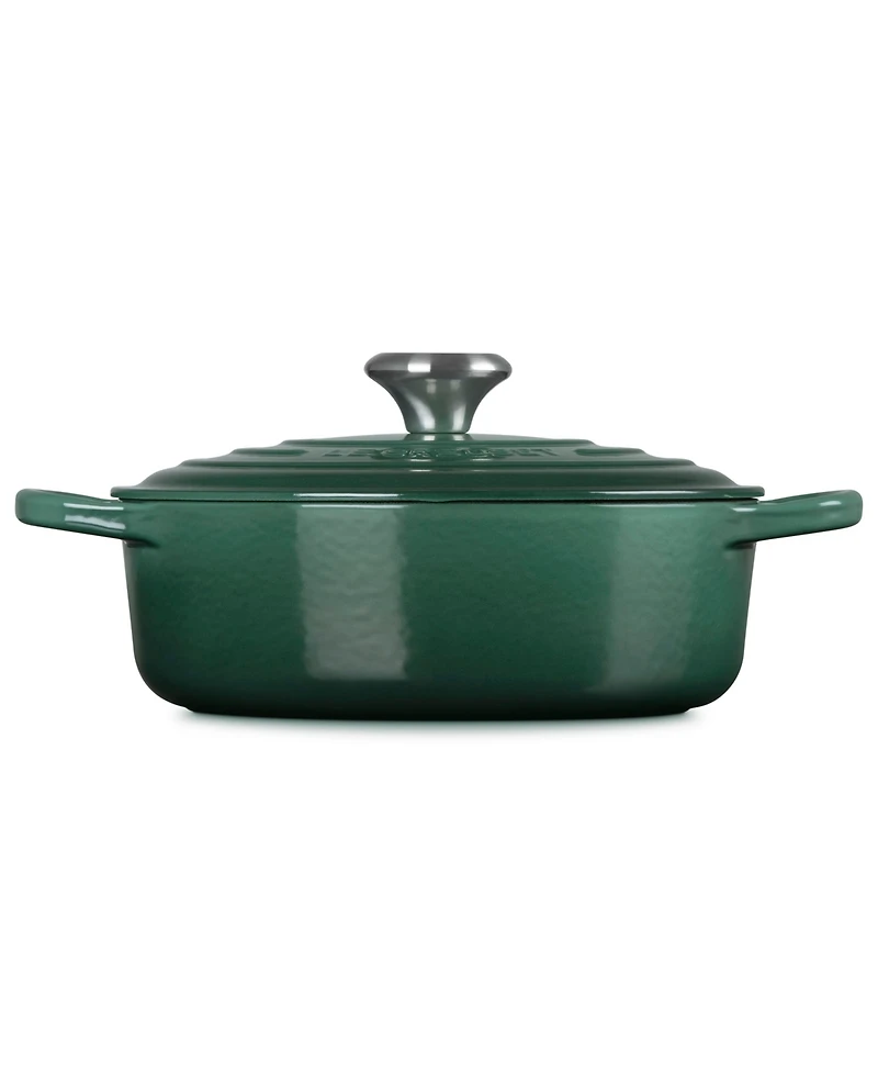 Le Creuset Enameled Cast Iron 3.5 Quart Signature Wide Round Oven