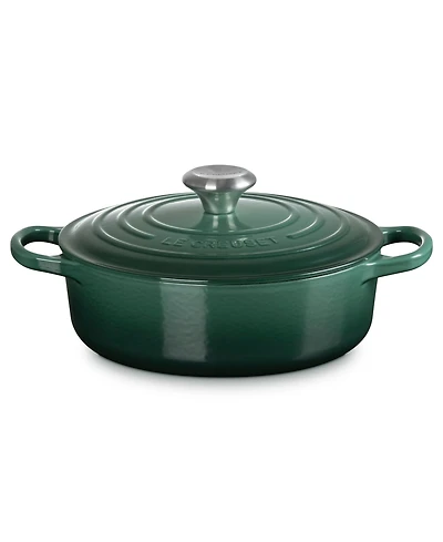Le Creuset Enameled Cast Iron 3.5 Quart Signature Wide Round Oven