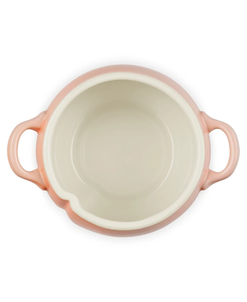 Le Creuset Stoneware 16 oz. Peach Mini Cocotte