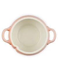 Le Creuset Stoneware 16 oz. Peach Mini Cocotte