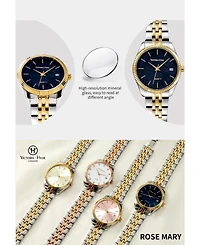 Victoria Hyde London Women's Watch Dial Calendar Stainless Steel Strap Victoria Hyde