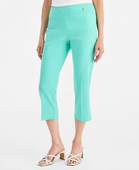 Jm Collection Women's Pull-On Capri Tummy-Control Pants, Exclusively at Macy's