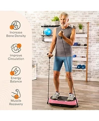 Lifepro Waver Mini Vibration Plate Exercise Machine for Lymphatic Drainage