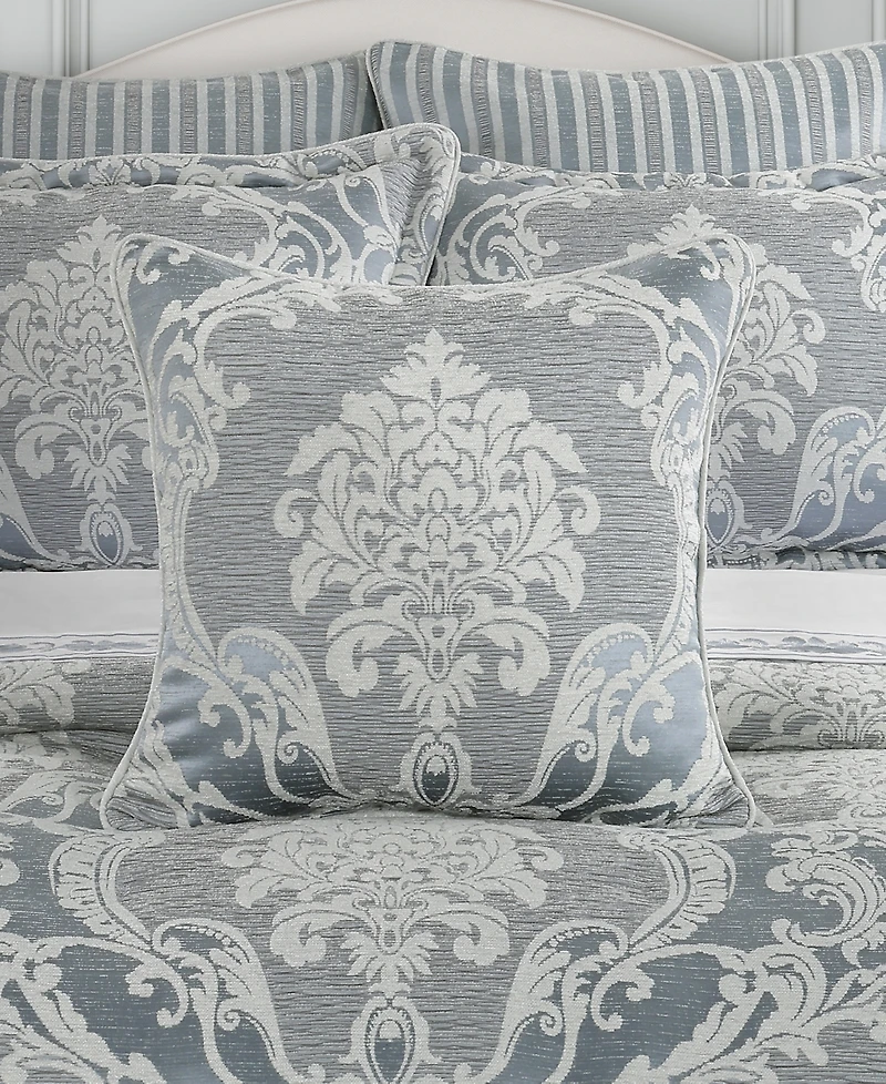 J Queen New York Queensbury Square Decorative Pillow, 20" x 20"