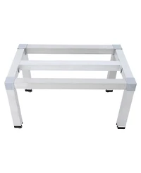 Homfan Heavy Duty Aluminum Storage Rack - Rust-Resistant Organizer with Non-Slip Feet,for Bathroom