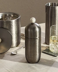 Godinger Temari Hammered Gunmetal 24 oz. Cocktail Shaker