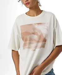 O'Neill Women's Cotton Oversized T-Shirt