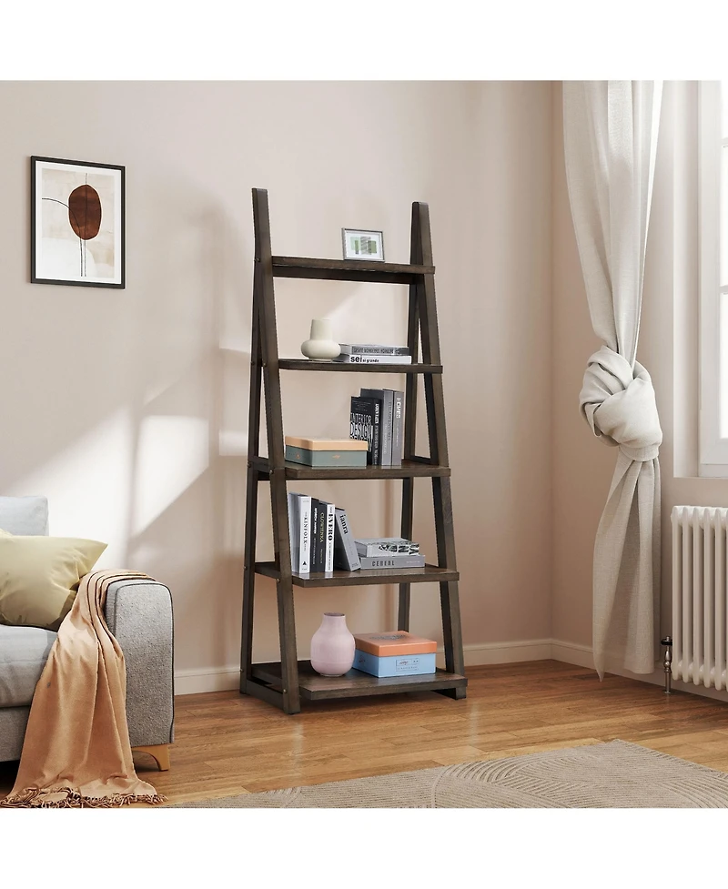 Rainsken Ladder Bookshelf