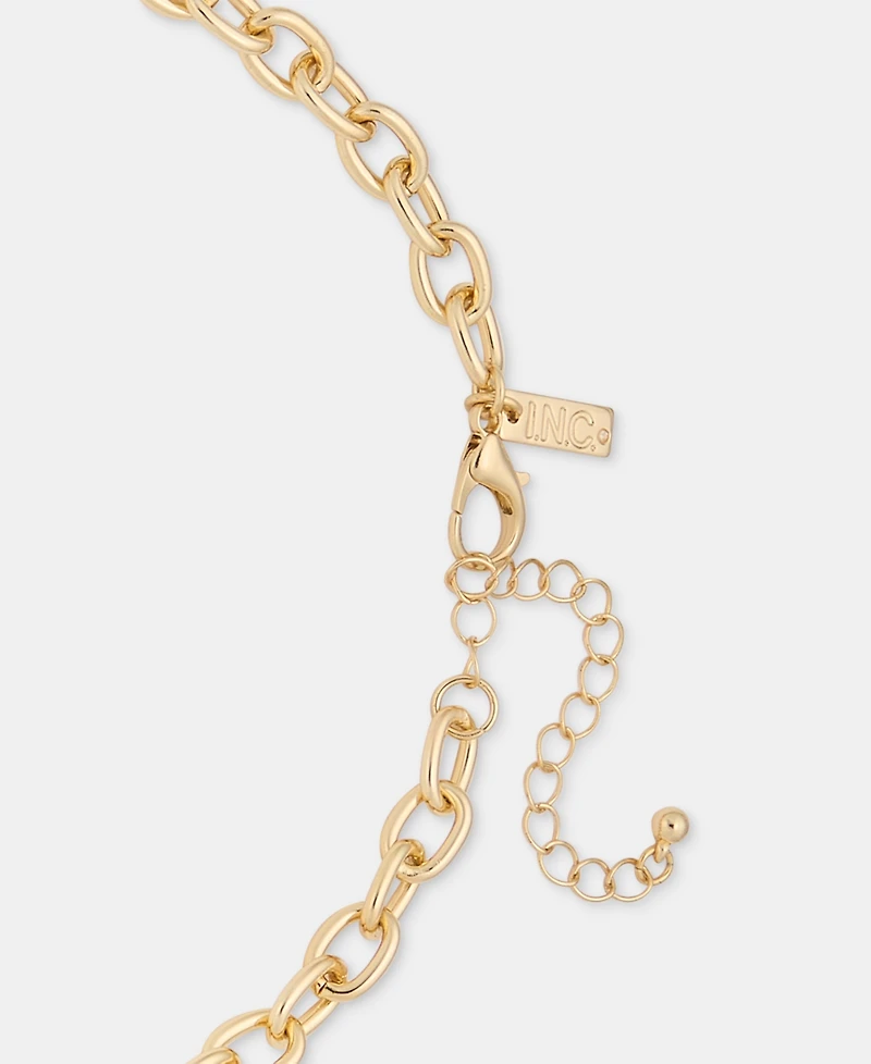 I.n.c. International Concepts Sculptural Lariat Necklace, 16" + 3" extender, Macy's Exclusive