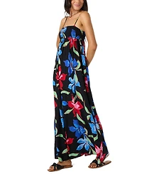 O'Neill Women's Nickie Square Neck Floral Dress
