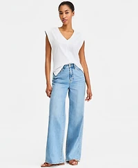 On 34th Women's V-Neck Jersey Top, Macy's Exclusive