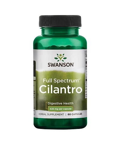 Cilantro (Coriander) 425 mg 60 Caps by Swanson Premium