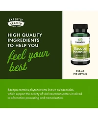 Swanson Bacopa Monnieri Extract Bacognize 250 Milligrams 90 Capsules