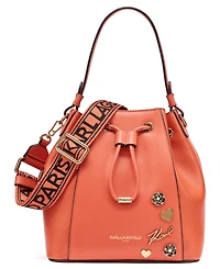 Karl Lagerfeld Paris Adele Extra-Large Bucket Handbag