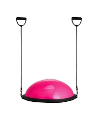 Mecale Half Balance Ball Trainer 1500 lbs with Resistance Bands