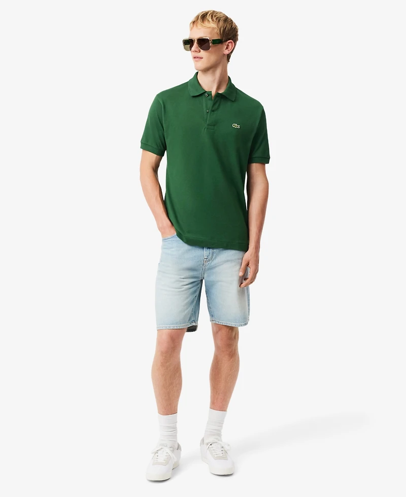 Lacoste Men's L.12.12 Classic-Fit Short-Sleeve Pique Polo Shirt
