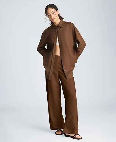 Kenneth Cole Women's Pull-On Wide-Leg Pants