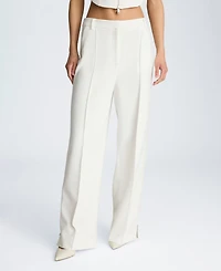 Kenneth Cole Women's High-Rise Pintuck Pants