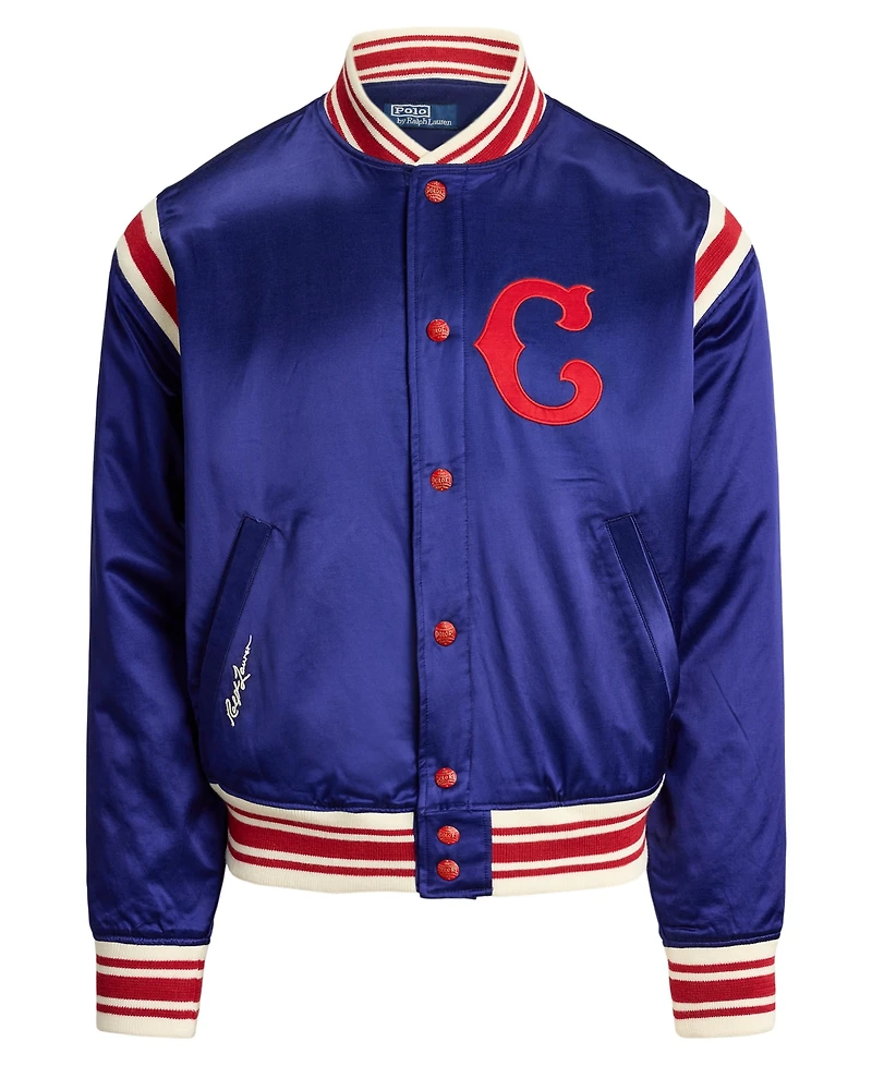 Polo Ralph Lauren Men's Ribbed Baseball Collar Jacket