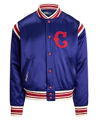 Polo Ralph Lauren Men's Ribbed Baseball Collar Jacket