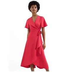 Phase Eight Women's Julissa Short Sleeve Wrap Midi Dress
