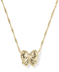 Kendra Scott Haley Bow Short Pendant Necklace, 16" + 3" extender